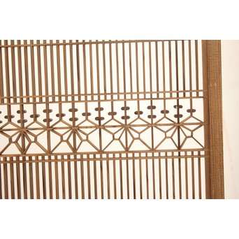 神代杉 桐模様組子 結界　X015 