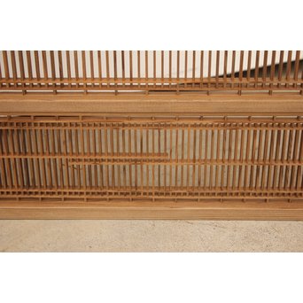 神代杉 桐模様組子 結界　X015 