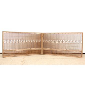 神代杉 桐模様組子 結界　X015