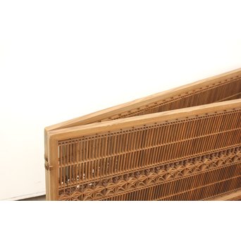 神代杉 桐模様組子 結界　X015 