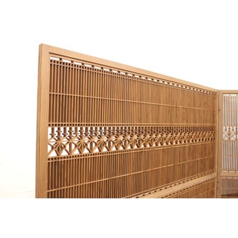 神代杉 桐模様組子 結界　X015 