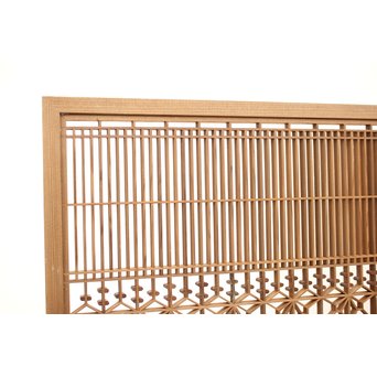 神代杉 桐模様組子 結界　X015 