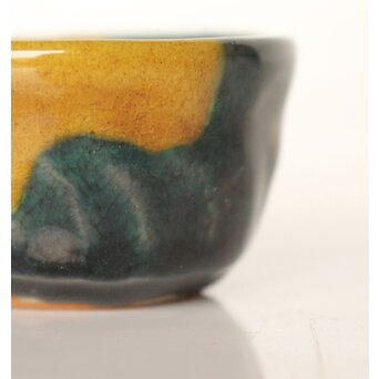 初代 徳田八十吉 耀変盃　P018 