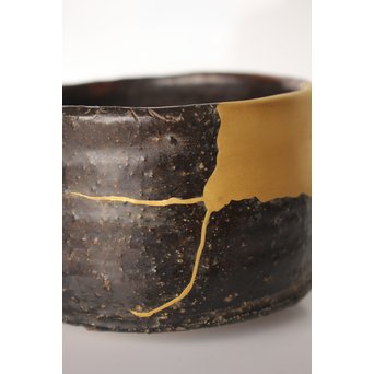 瀬戸黒茶碗　P020 