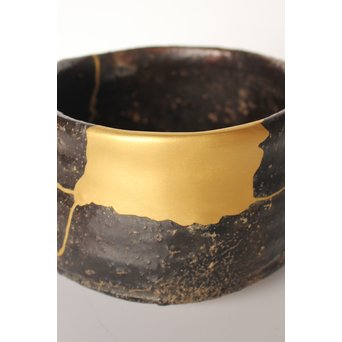 瀬戸黒茶碗　P020 