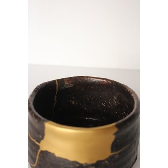 瀬戸黒茶碗　P020 