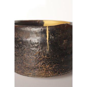 瀬戸黒茶碗　P020 