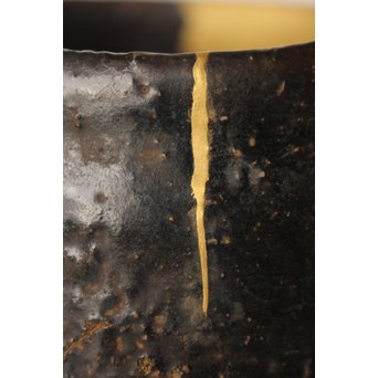 瀬戸黒茶碗　P020 