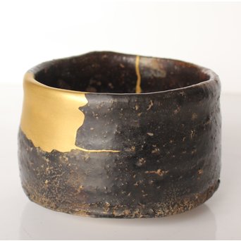 瀬戸黒茶碗　P020 