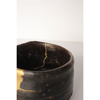 瀬戸黒茶碗　P020 