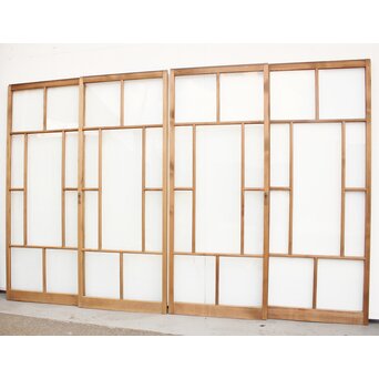 総クリアガラス戸S 4枚1組　GD1104