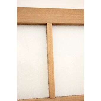 ラワン材のダイアガラスドア 2枚1組　GD1105 