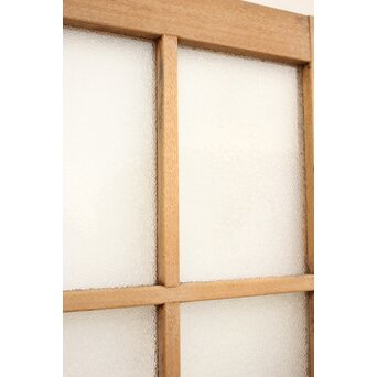 ラワン材のダイアガラスドア 2枚1組　GD1105 