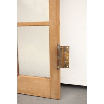 ラワン材のダイアガラスドア 2枚1組　GD1105 