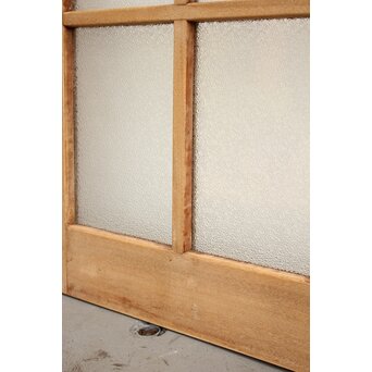 ラワン材のダイアガラスドア 2枚1組　GD1105 