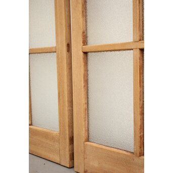 ラワン材のダイアガラスドア 2枚1組　GD1105 