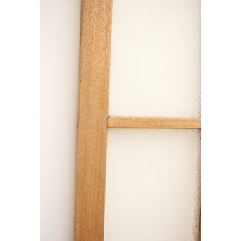 ラワン材のダイアガラスドア 2枚1組　GD1105 