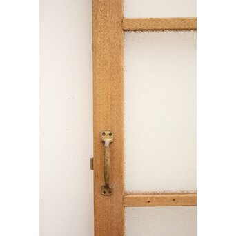 ラワン材のダイアガラスドア 2枚1組　GD1105 