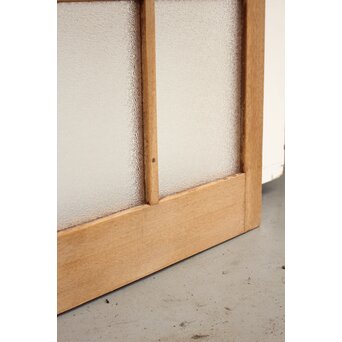 ラワン材のダイアガラスドア 2枚1組　GD1105 