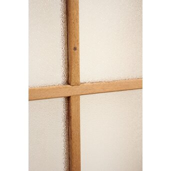 ラワン材のダイアガラスドア 2枚1組　GD1105 