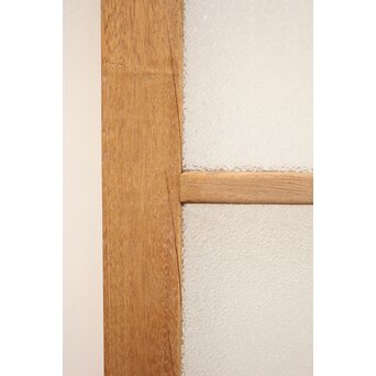 ラワン材のダイアガラスドア 2枚1組　GD1105 