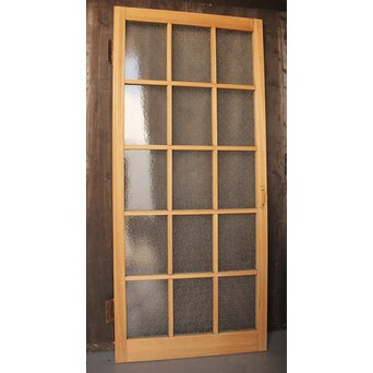 ラワン材のダイアガラスドア 2枚1組　GD1105 