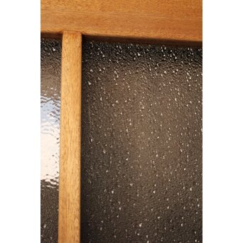 ラワン材のダイアガラスドア 2枚1組　GD1105 