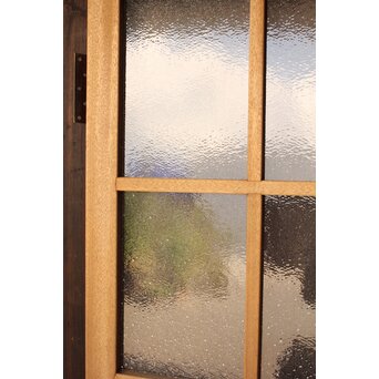 ラワン材のダイアガラスドア 2枚1組　GD1105 