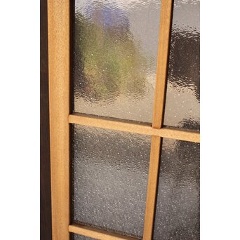 ラワン材のダイアガラスドア 2枚1組　GD1105 