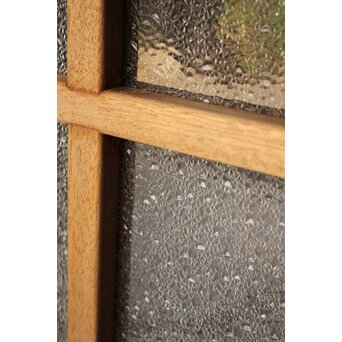 ラワン材のダイアガラスドア 2枚1組　GD1105 