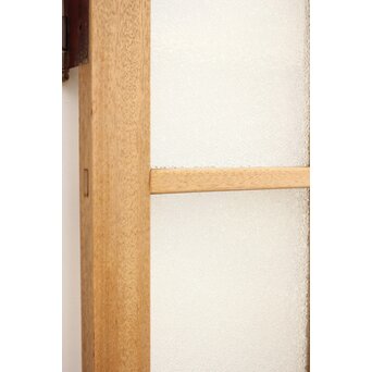 ラワン材のダイアガラスドア 2枚1組　GD1105 