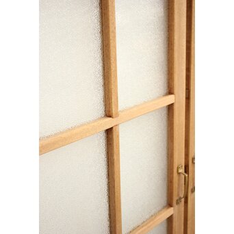 ラワン材のダイアガラスドア 2枚1組　GD1105 