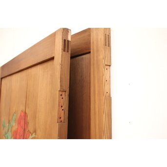 板絵建具 2枚1組　B898 