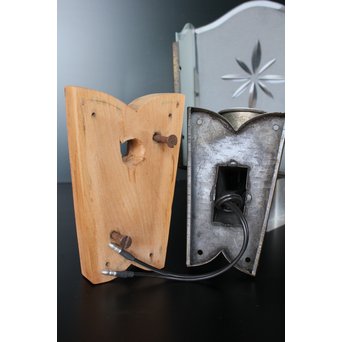 切子ガラスのブラケット照明　A1823 