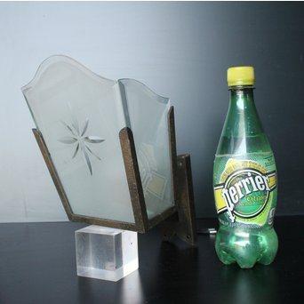 切子ガラスのブラケット照明　A1823 