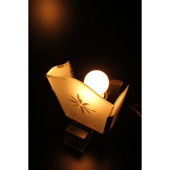 切子ガラスのブラケット照明　A1823 