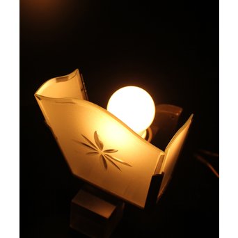 切子ガラスのブラケット照明　A1823 