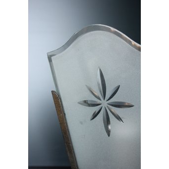 切子ガラスのブラケット照明　A1823 