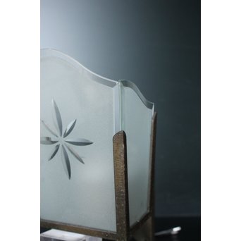 切子ガラスのブラケット照明　A1823 