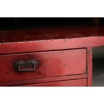 根来風古漆塗 六尺長尺机　T399 