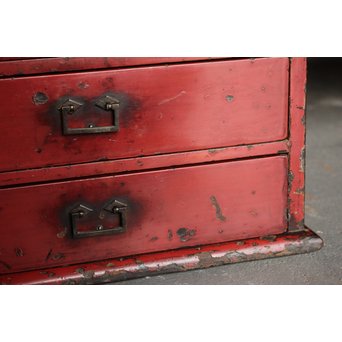 根来風古漆塗 六尺長尺机　T399 