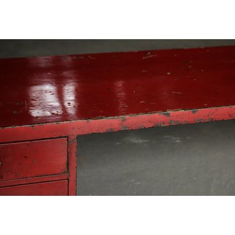 根来風古漆塗 六尺長尺机　T399 