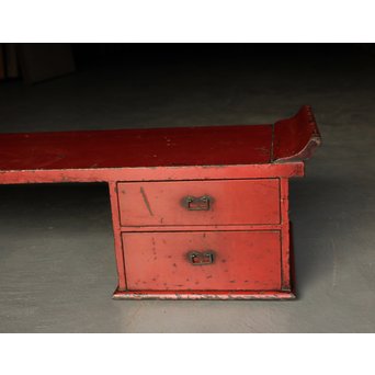 根来風古漆塗 六尺長尺机　T399 