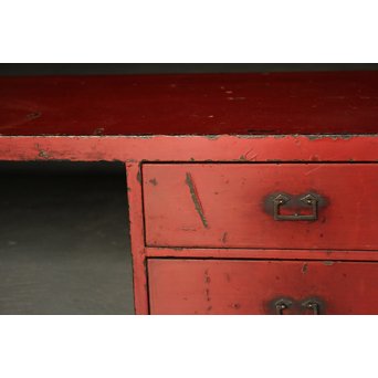 根来風古漆塗 六尺長尺机　T399 