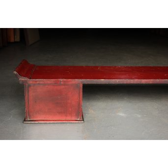 根来風古漆塗 六尺長尺机　T399 