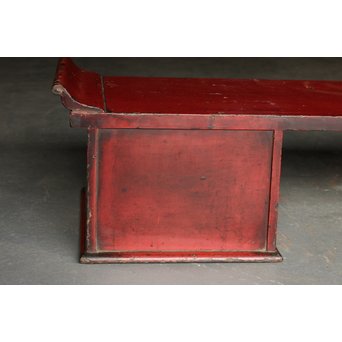 根来風古漆塗 六尺長尺机　T399 