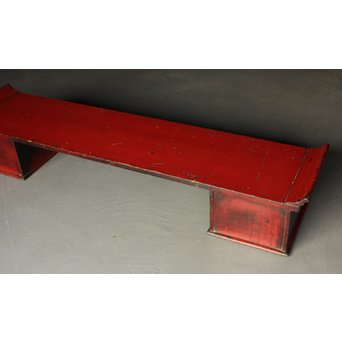 根来風古漆塗 六尺長尺机　T399 