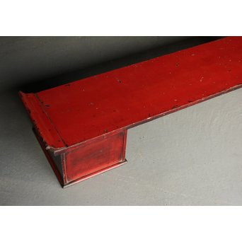 根来風古漆塗 六尺長尺机　T399 