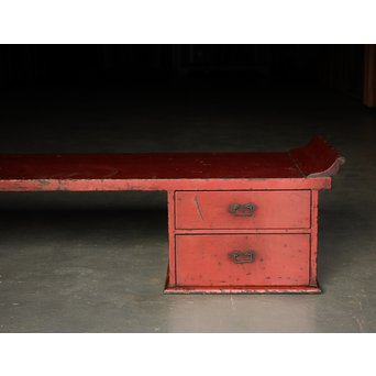 根来風古漆塗 六尺長尺机　T399 