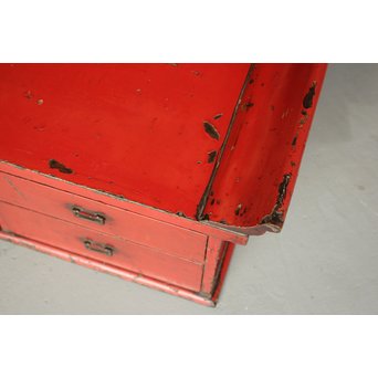 根来風古漆塗 六尺長尺机　T399 